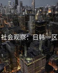 社会观察：日韩一区
