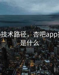 杏吧app技术路径，杏吧app技术路径是什么
