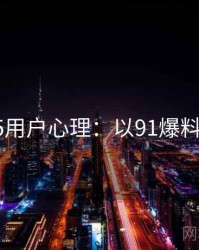 2025用户心理：以91爆料为例