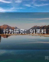 行为研究：91黑料